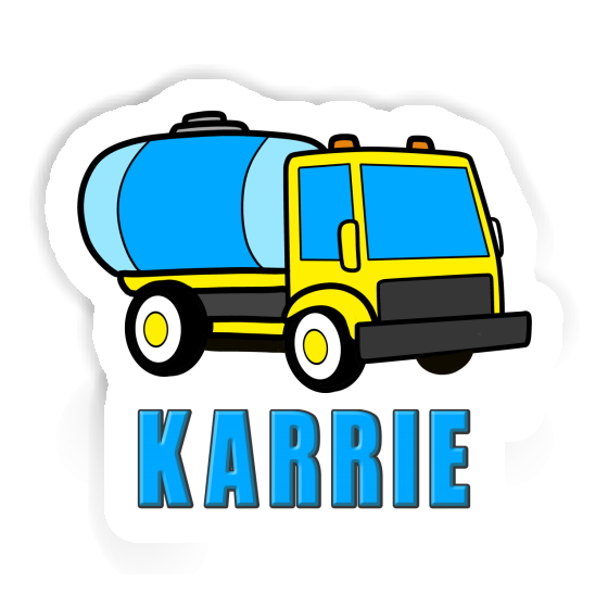 Water Truck Sticker Karrie Image