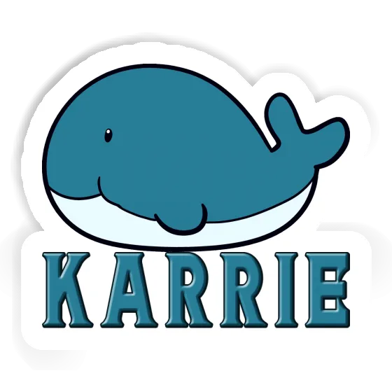 Whale Sticker Karrie Gift package Image