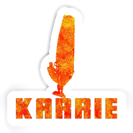 Karrie Sticker Windsurfer Laptop Image