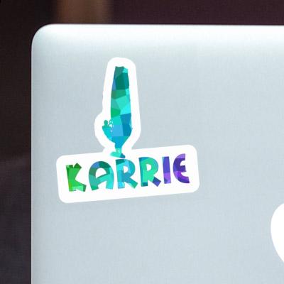 Karrie Sticker Windsurfer Image