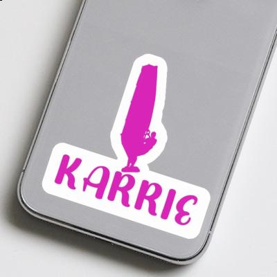 Windsurfer Sticker Karrie Laptop Image