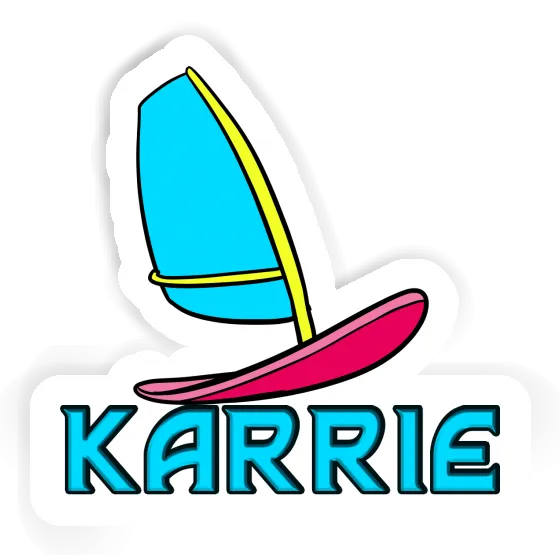 Aufkleber Karrie Windsurfbrett Laptop Image