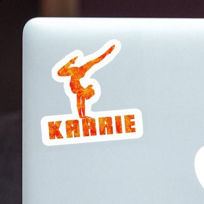 Yoga Woman Sticker Karrie Image