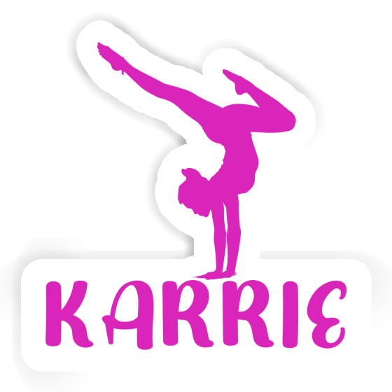 Karrie Sticker Yoga-Frau Gift package Image