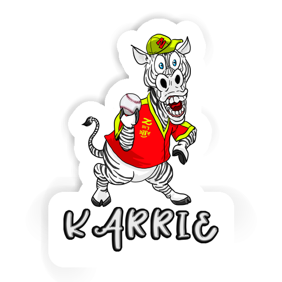 Sticker Karrie Zebra Image