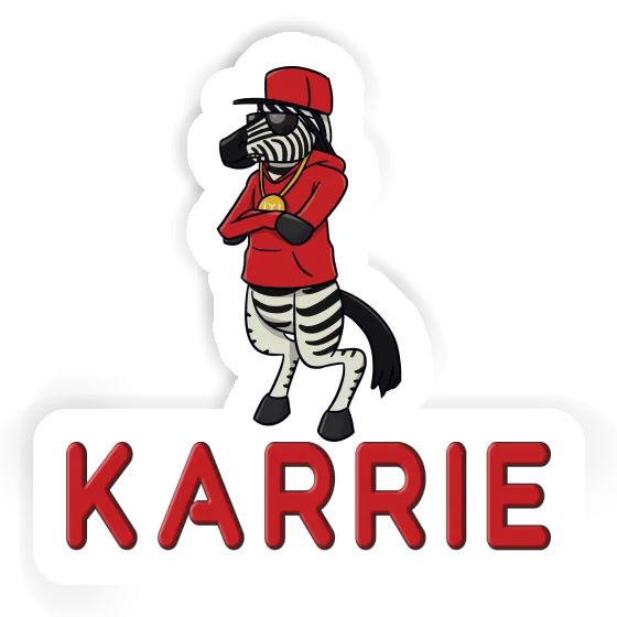 Karrie Sticker Zebra Gift package Image