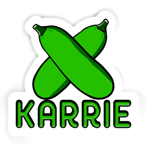 Sticker Zucchini Karrie Gift package Image