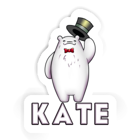 Autocollant Ours polaire Kate Image