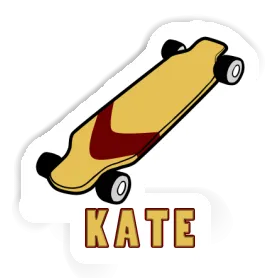 Autocollant Skateboard Kate Image
