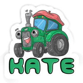 Tracteur Autocollant Kate Image