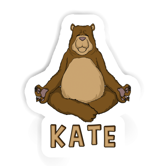 Autocollant Kate Yogi Laptop Image