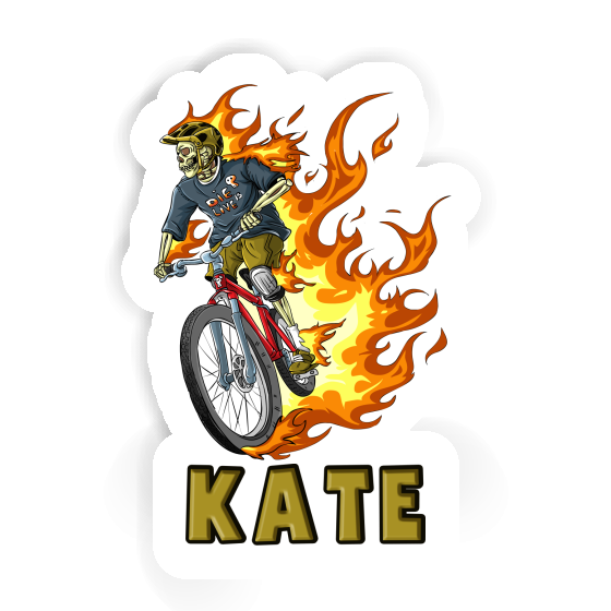 Autocollant Vététiste Kate Autocollant Vététiste Kate Image