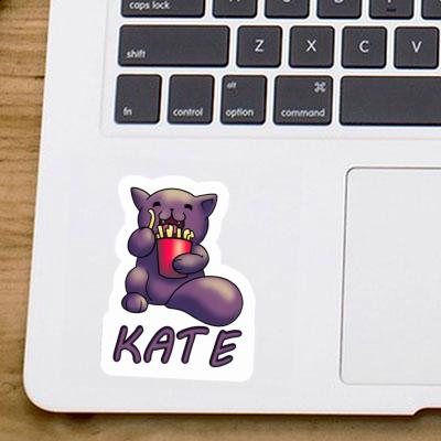 Kate Sticker French Fry Cat Kate Sticker French Fry Cat Image