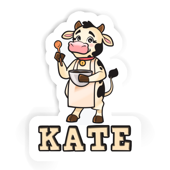 Chefköchin Aufkleber Kate Image