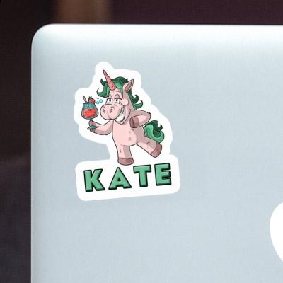 Kate Autocollant Licorne festive Notebook Kate Autocollant Licorne festive Gift package Image