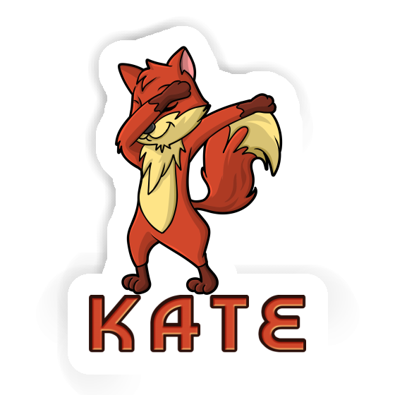Renard Autocollant Kate Notebook Image