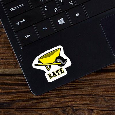 Sticker Wheelbarrow Kate Laptop Image