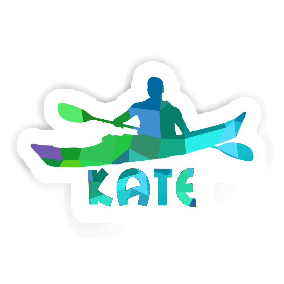 Kate Autocollant Kayakiste Notebook Image