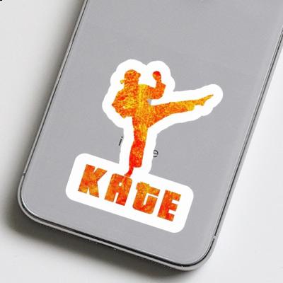 Karateka Aufkleber Kate Gift package Image