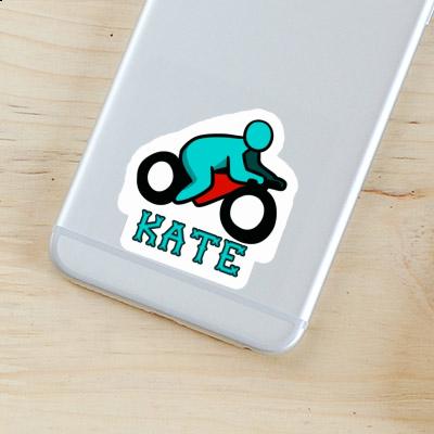 Sticker Kate Motorradfahrer Notebook Sticker Kate Motorradfahrer Gift package Image