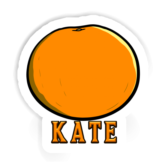 Autocollant Orange Kate Notebook Autocollant Orange Kate Gift package Image