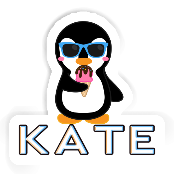 Aufkleber Kate Eis-Pinguin Image