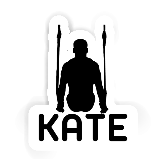 Autocollant Kate Gymnaste aux anneaux Notebook Autocollant Kate Gymnaste aux anneaux Gift package Image