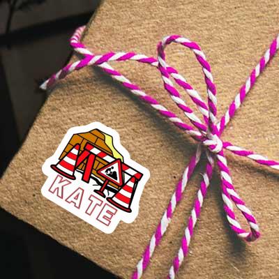 Kate Autocollant Construction de routes Notebook Kate Autocollant Construction de routes Gift package Image