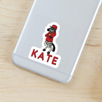 Aufkleber Kate Zebra Notebook Image