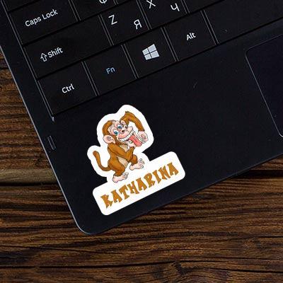 Katharina Sticker Ape Laptop Katharina Sticker Ape Laptop Image