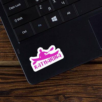 Sticker Kajakfahrer Katharina Laptop Sticker Kajakfahrer Katharina Laptop Image