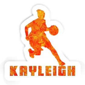 Kayleigh Sticker Basketball Player Image