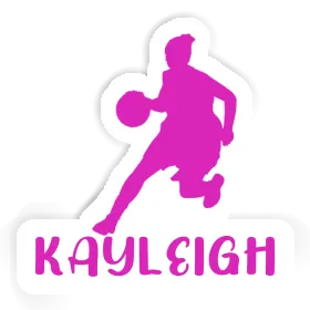 Kayleigh Sticker Basketball Player Image