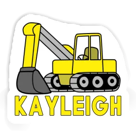 Sticker Excavator Kayleigh Image