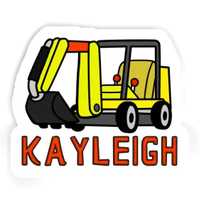 Mini-Excavator Sticker Kayleigh Image