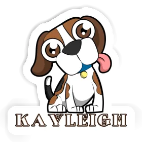 Beagle Sticker Kayleigh Image