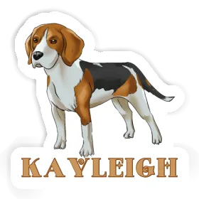 Sticker Beagle Dog Kayleigh Image