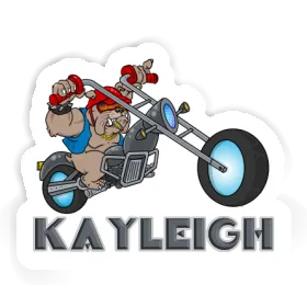 Biker Sticker Kayleigh Image