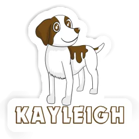 Kayleigh Aufkleber Bretagne Spaniel Image