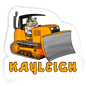 Kayleigh Sticker Bulldozer Image