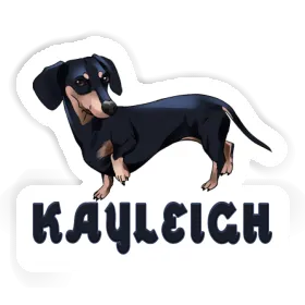 Sticker Kayleigh Dachshund Image