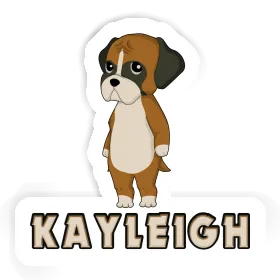 Deutscher Boxer Sticker Kayleigh Image