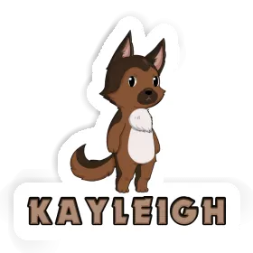 Aufkleber Kayleigh Deutscher Schäferhund Image