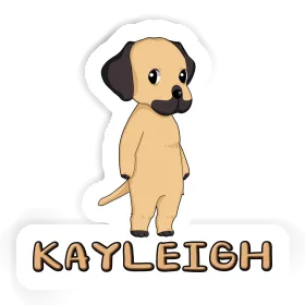 Kayleigh Sticker Rhodesian Ridgeback Image