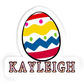 Easter Egg Sticker Kayleigh Image