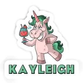 Kayleigh Sticker Party Unicorn Image