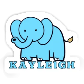 Sticker Kayleigh Elephant Image