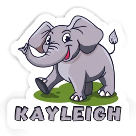 Sticker Elephant Kayleigh Image