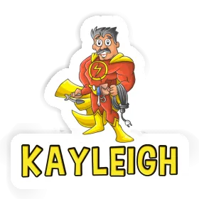 Elektriker Sticker Kayleigh Image