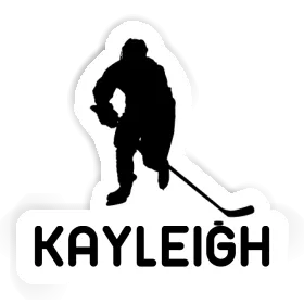 Joueur de hockey Autocollant Kayleigh Image